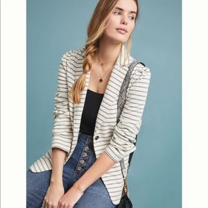 Anthropologie Francoise Knit Blazer